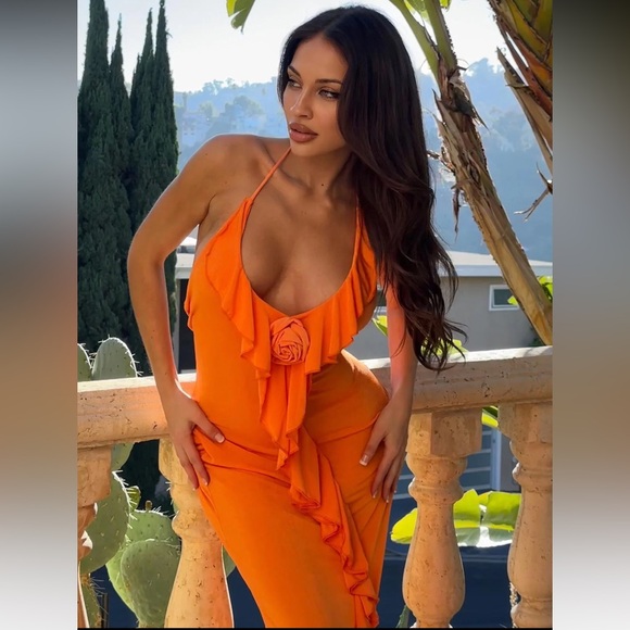 Fashion nova slinky maxi dress - Picture 1 of 4